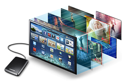 SAMSUNG Smart Evolution 3D Full HD LED TV UA65ES8000 (65 inch) in Saudi
