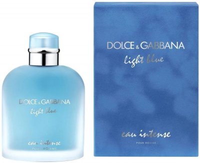 Dolce & Gabbana Light Blue Eau Intense For Men Eau de Parfum 200ml in ...